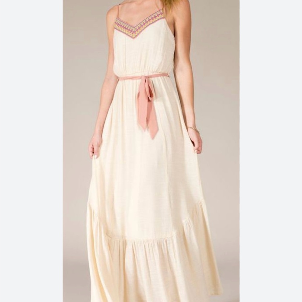 Flying Tomato Long Spaghetti Strap Summer Dress